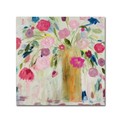 Trademark Fine Art Carrie Schmitt 'Friendship Blooms' Canvas Art, 35x35 ALI5306-C3535GG